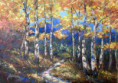 Paleta podzimu, 3900Kč, acryl on canvas 50x70cm